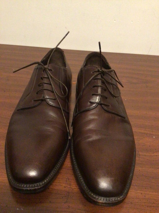 TOMBOLINI Italian leather handmade elegant dress shoes wedding business SZ 44 main image 4